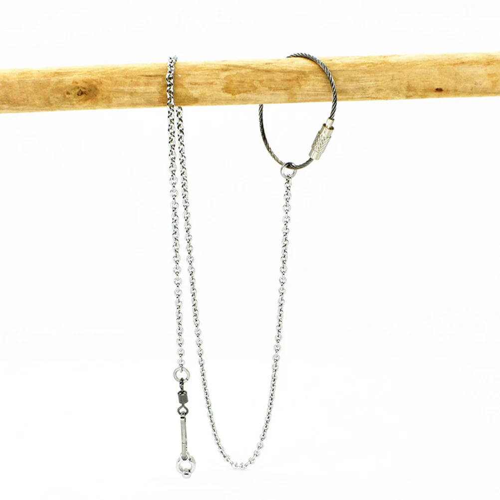 

Stainless Steel Bird Chain Harness Training Rope Leash for Parrot Foot Small Birds