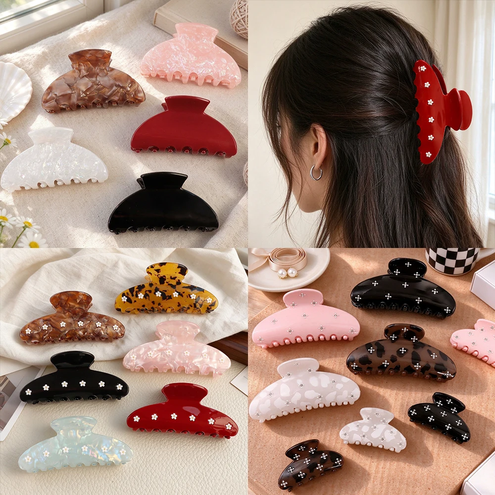 1PC Polka Dot Hair Grip Clip Exquisite Daily Styling Firm Hold for Various Hairstyles All Seasons Playful Accessory
