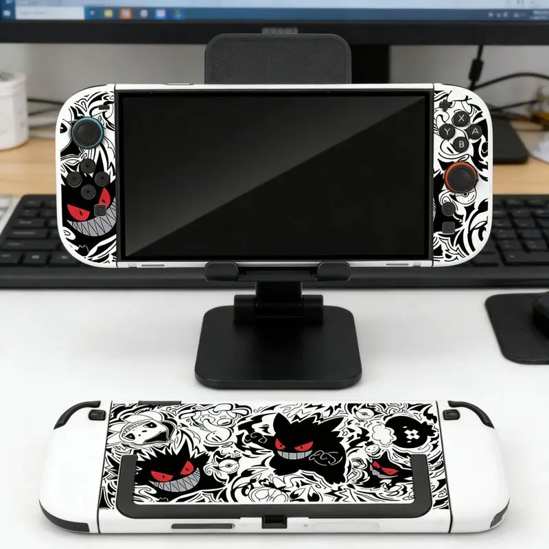 New Split Protective Case For Switch 2 Gengar Frosted Matte Hard Shell With Soft Grip Anti Scratch Game Console Cover