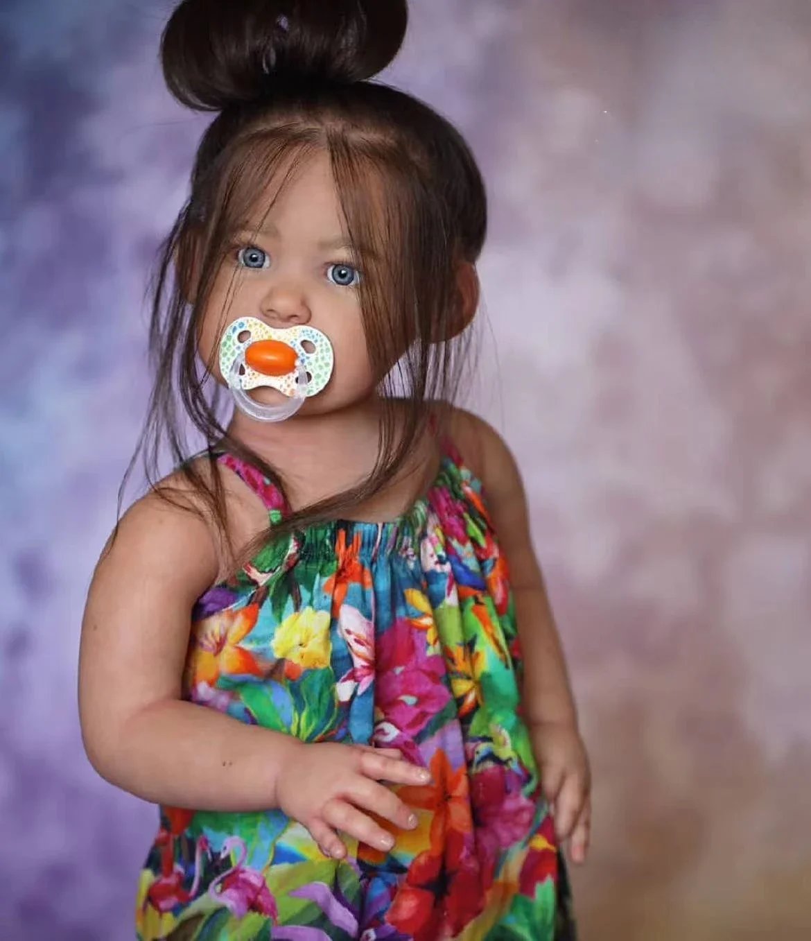 DLS dostosowana ograniczona dostawa 29-calowa lalka Reborn Baby Linh z ręcznie ukorzenionymi włosami już wykończona piękna ogromna dziewczyna