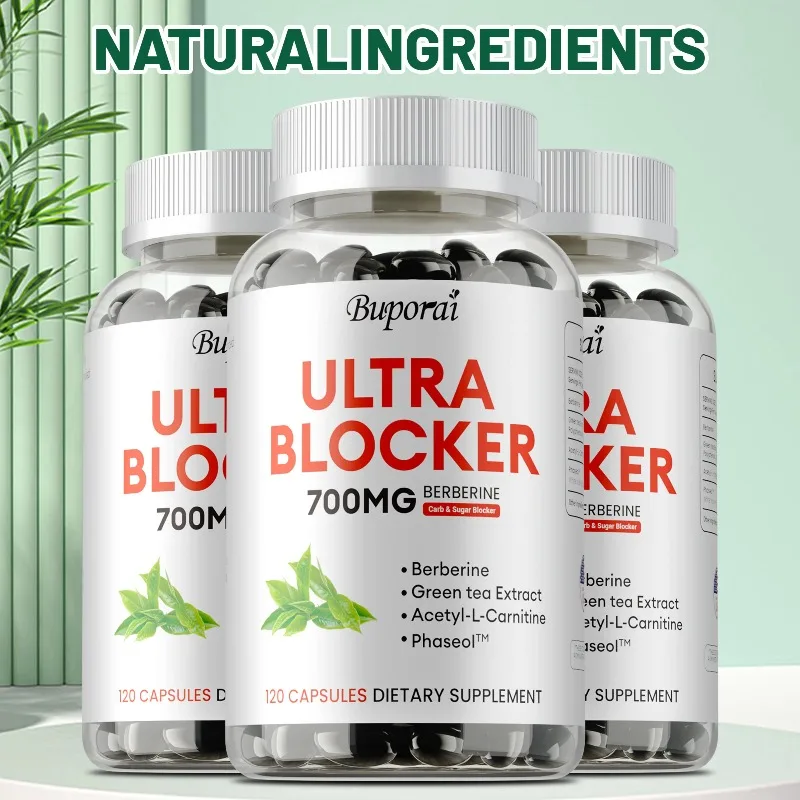 

Ultra Blocker Carb & Sugar Blocker - Absorbed, Antioxidant, Metabolism, Supports Immune & Digestive Health, Boosts Energy