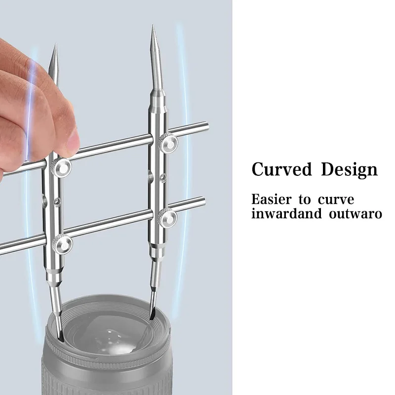 Lens repair tools T-shaped wrench Well Shaped T Wrench Lens Repair Tool for Precise Camera Lens Disassembly and Maintenance
