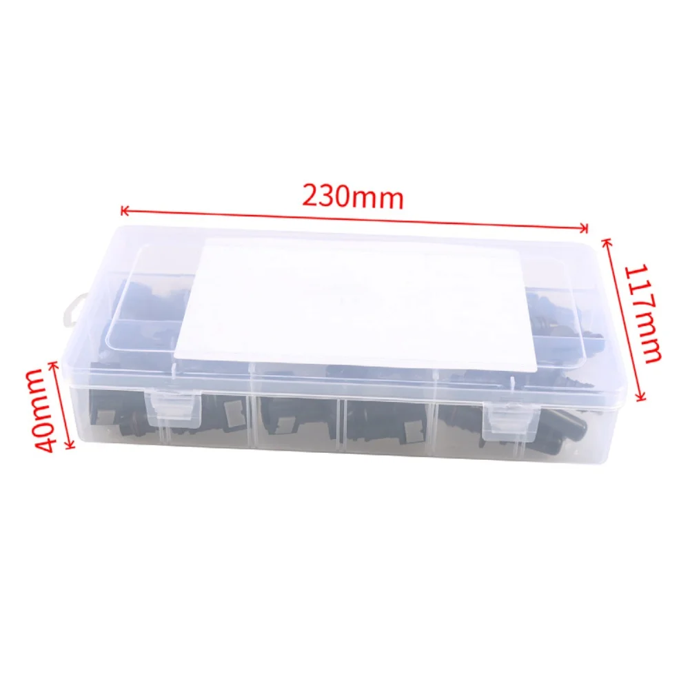 

Comprehensive 24PCS Fuel Line Quick Connector Repair Kit for Diesel and Oil Hose Applications with Snap Fit Installation
