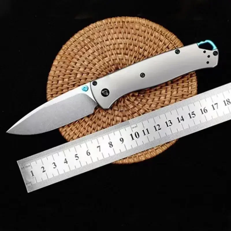 

BM 535 Titanium Alloy Folding Knife Outdoor EDC Stone Wash Blade Tool