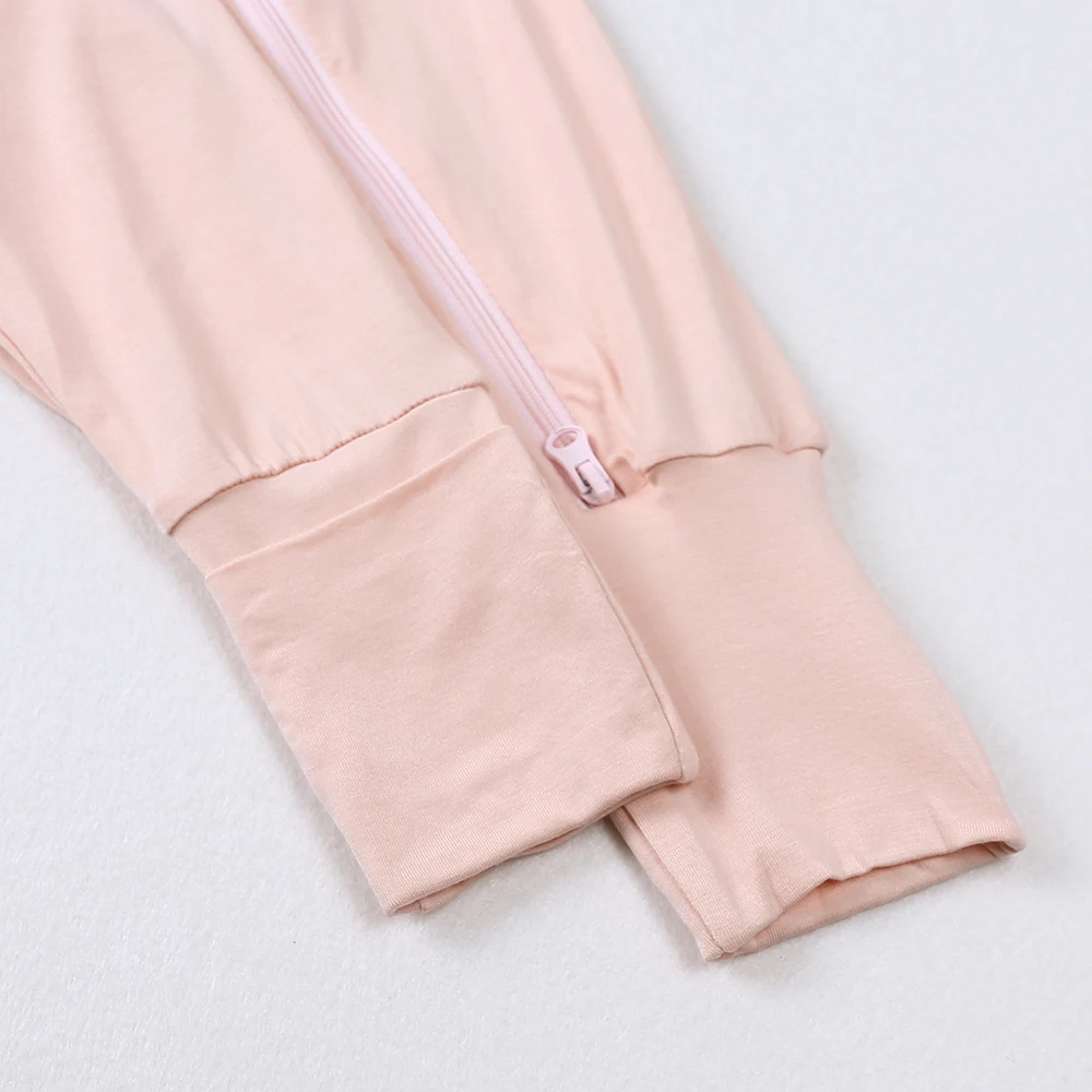 رومبير للأطفال بأكمام طويلة بلون واحد ، ملابس للأولاد حديثي الولادة ، جمبسوت للبنات الصغار ، خيزران ، ربيع ، خريف ، من 0 إلى 24 شهرًا ، #6