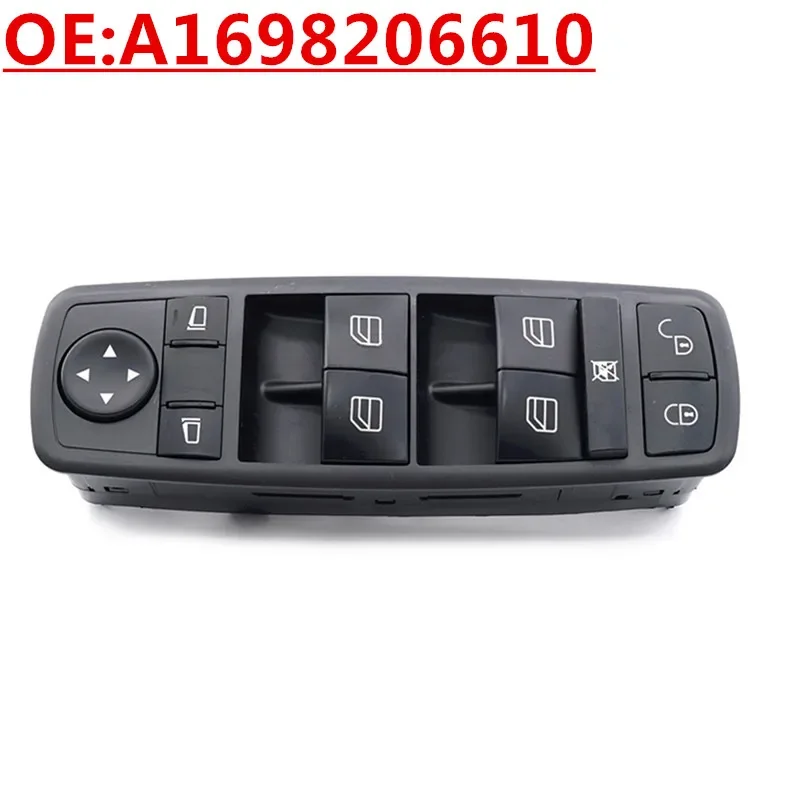 New OE:A1698206610 Auto Accessories Glass Lifter Switch Power Window Control Switch For Benz W169 W245
