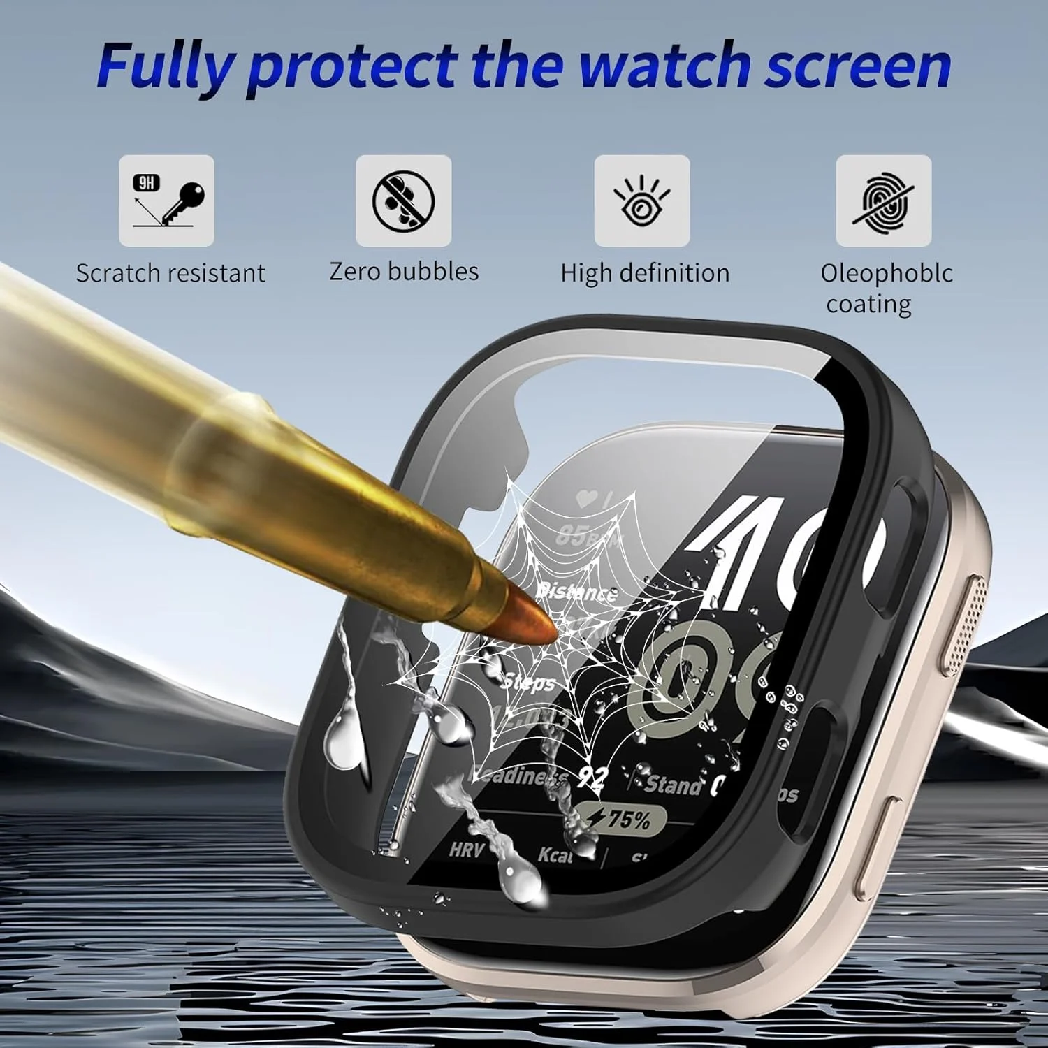 TPU/PC/ซิลิโคนสำหรับอมาซฟิต บิ - Smartwatch Band Accessories บทวิจารณ์และราคา