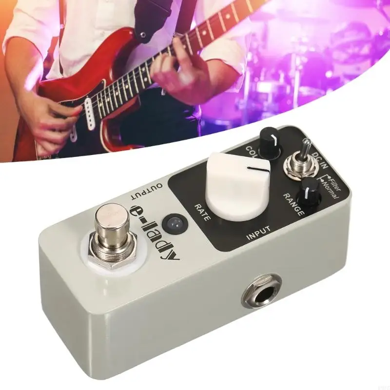 

P9FC True Bypass Guitar Effects Pedal with Adjustable Analog Flanger for Electric Guitars Effects Pedal Compact Size Designs