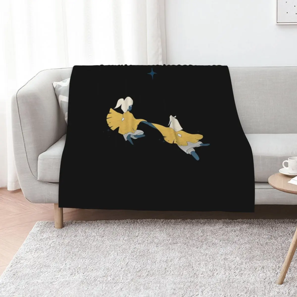 Moths - sky COTL children of the light Throw Blanket For Baby Large Sleeping Bag Hairy Furry Luxury Thicken Blankets