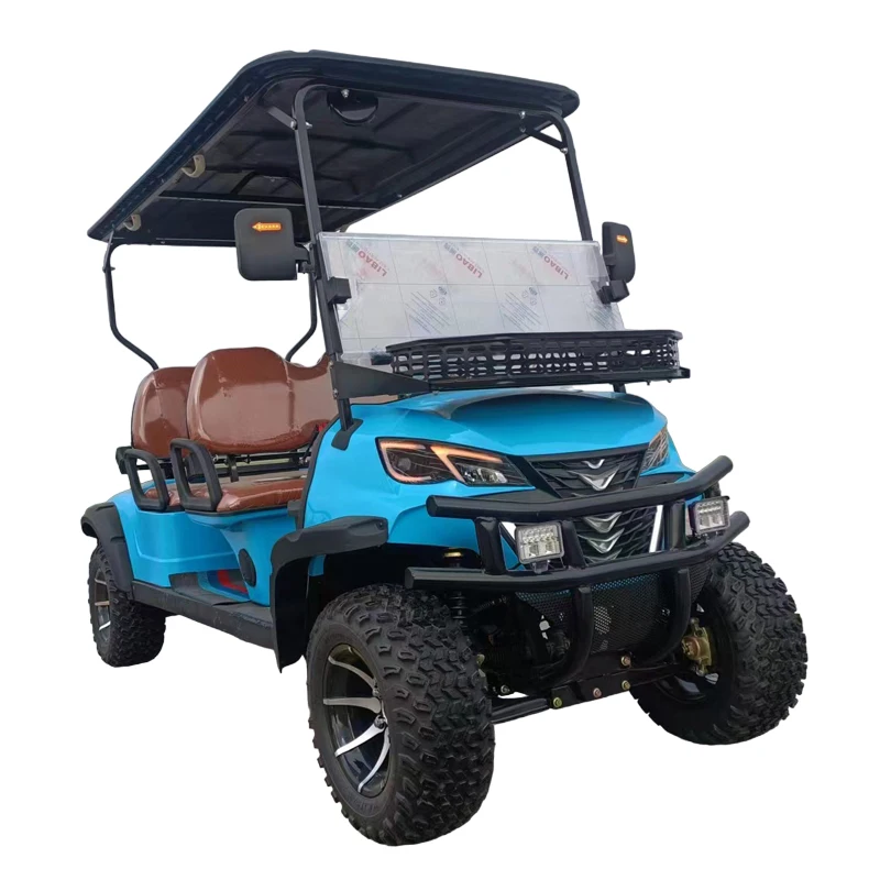 

Factory Price CE Certificates 40km/h & 25mph 2 4 6 Seater 48/60/72V 100/120/200Ah Electric Golf Cart