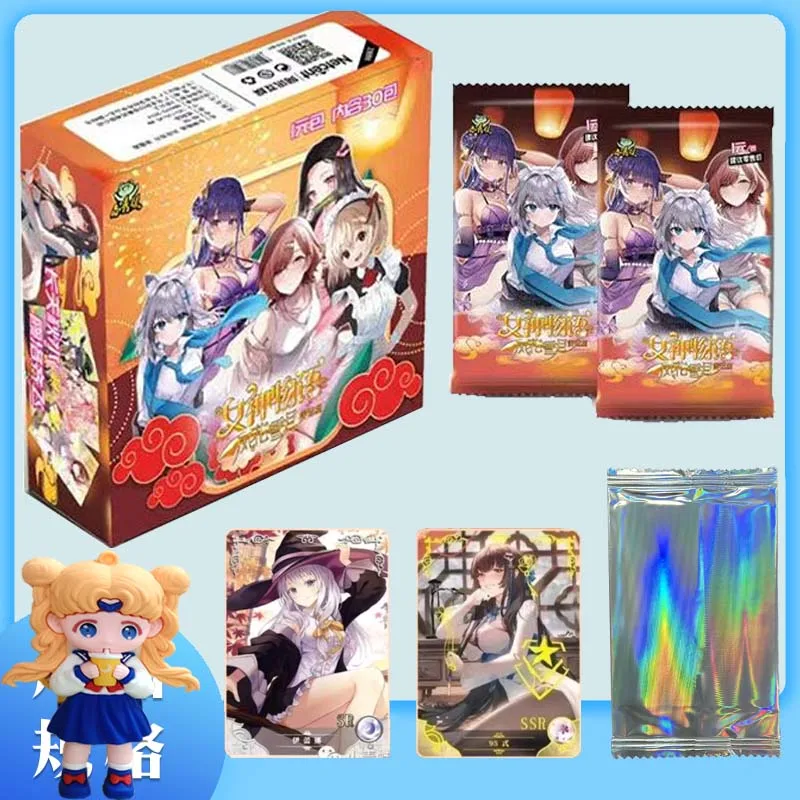 New Goddess Story Collection Cards Full Set Booster Box Anime Girl Tcg Game Card Child Kids Table Toys For Family Birthday Gift