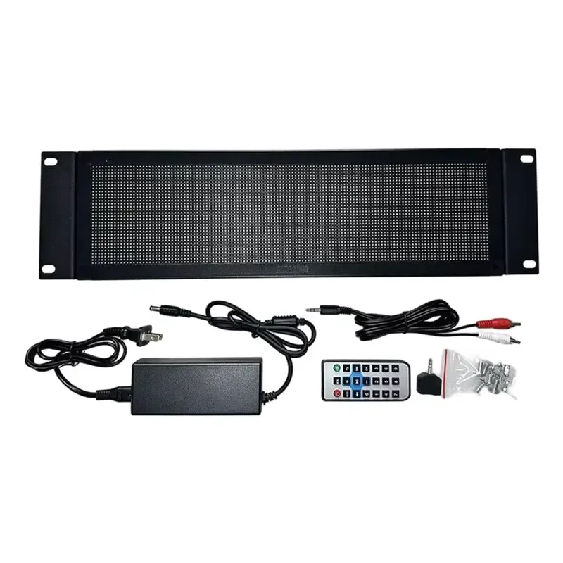 AS2000 Music Spectrum Monitor Audio Level Light 20-20KHZ Frequency Full Coverage With Clock Rhythm Atmosphere Lamp for Party