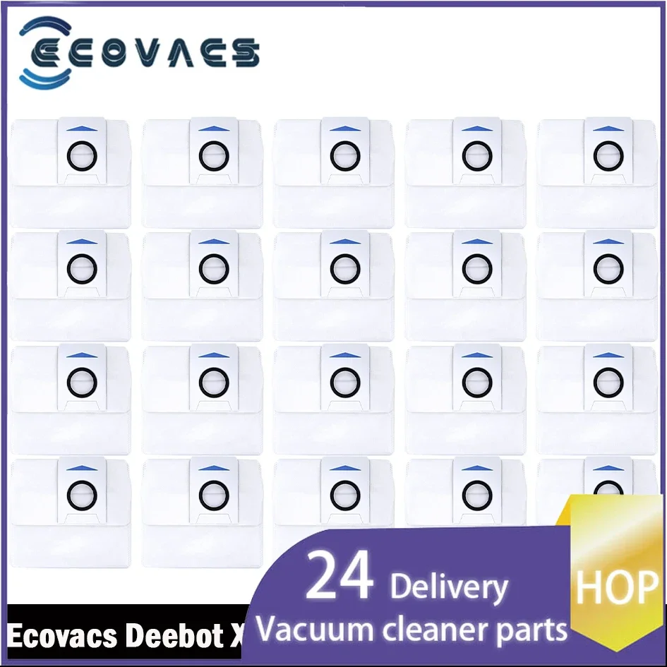 For Ecovacs Deebot X1 OMNI / T10 OMNI / T20 OMNI Dust bag accessories Dustbin Garbage bag Vacuum bag Robot Vacuum Cleaner Parts