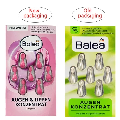 Imagen 2 del producto 4 Uds Balea cara suero para ojos concentrado humedad aumenta la elasticidad de la piel seca firmeza suaviza las arrugas de los ojos nutre la piel suave