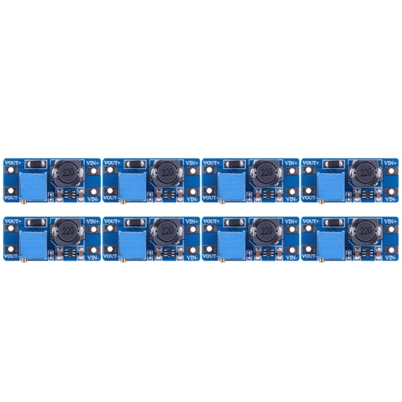 8 Piece Dc To Dc Step Up Converter MT3608 DC Voltage Regulator Step Up Dc Boost Converter Power Module Supply Module(A) Durable