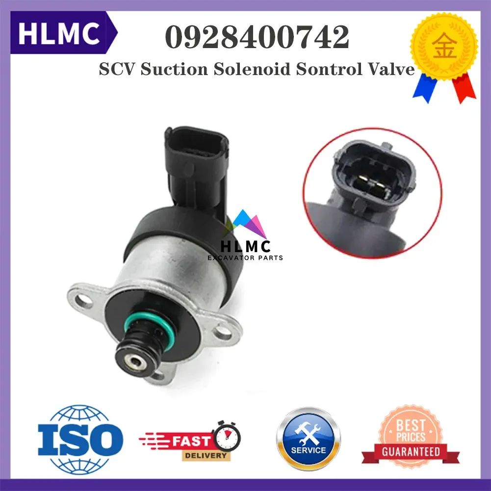 SK130-8 SK140-8 0928400742 D04FR SCV Suction Solenoid Sontrol Valve for KOBELCO Excavator