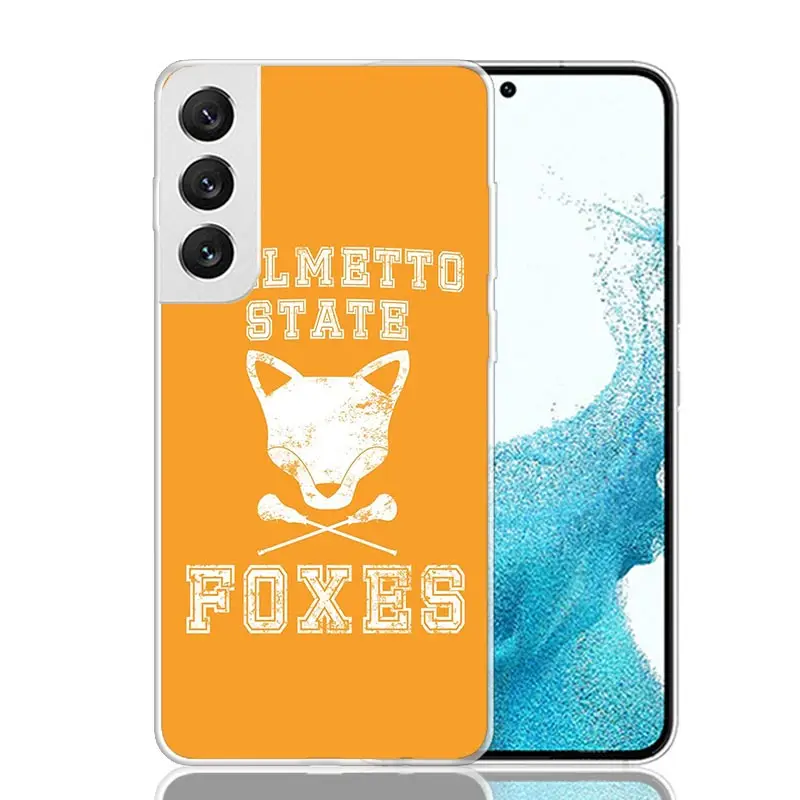 Andreil All For The Game Palmetto State Foxes For Samsung Galaxy S24 S23 S21 S22 Ultra S10 Plus S20 FE Phone Case S10E S8 S9 + H