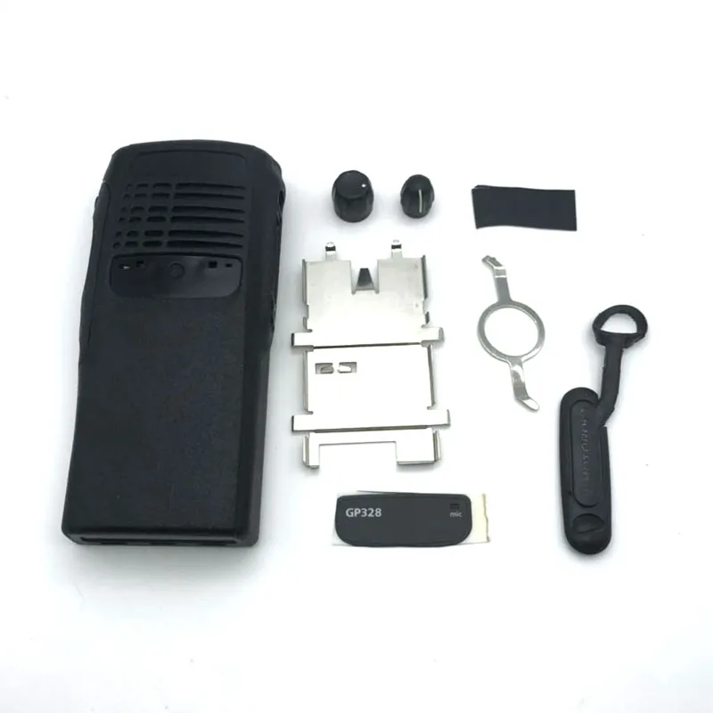 Lot 5 Set Front Cover Case Housing Shell with Knobs for Motorola GP328 GP340 MTX900 PRO5150 PRO5350 PTX700 HT750 Walkie Talkie