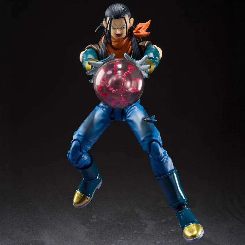 

16 см аниме Dragon Ball Z Android # 17, подвижная фигурка из ПВХ Lapis DBZ, боевая статуя, Коллекционная модель, детские игрушки, куклы, подарки