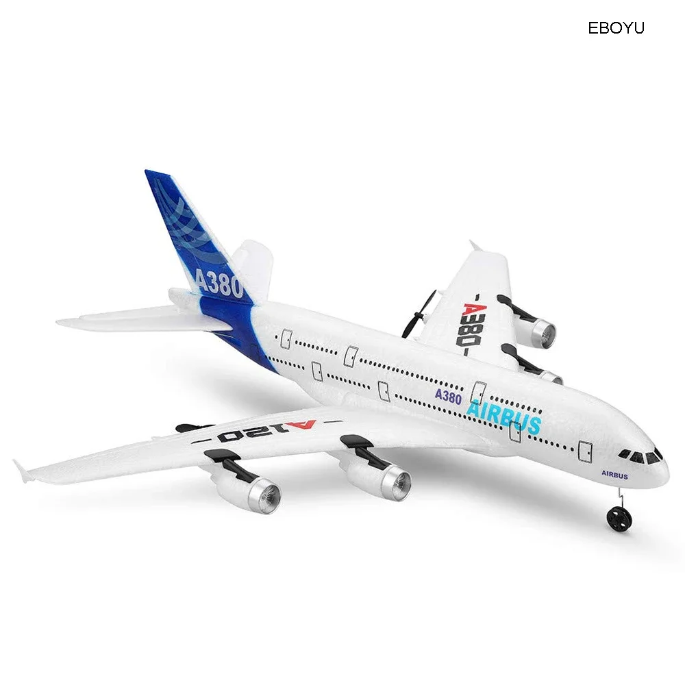 Wltoys XK A120 Airbus A380 Model Remote Control Plane 2.4G 3CH EPP RC Airplane Fixed-Wing RTF RC Wingspan Toy