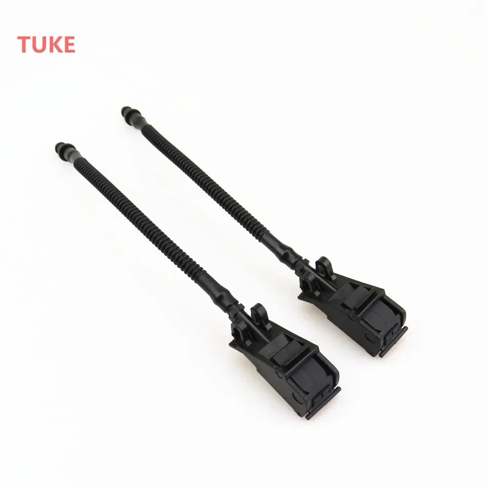 

RWSYPL 1Pair Windshield Wiper Water Spray Cleaning Nozzle 6RD955985 6E0 955 985 B For VW Passat B5 Golf MK4 Polo Bora MK4 Beetle