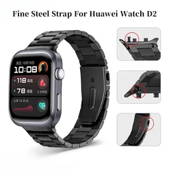 Solid Stainless Steel Strap for Huawei Watch D2 Smartwatch Watchband Replacement Wristband Business Band Correa