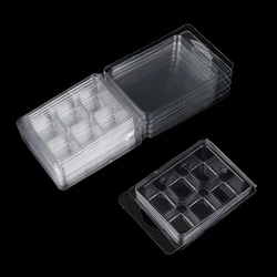 10Packs Wax Melt Molds Clear Wax Clamshells Wickless Wax Melt Candles Boxes