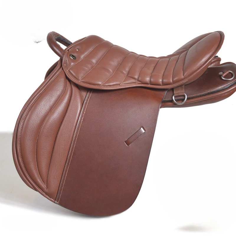 

Full Cowhide British Saddle Comprehensive Endurance Saddle with Full Set of Accessories Western Giant Equestrian Tools