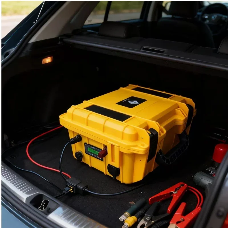 12V Lithium Battery for Solar Propeller Boat High Capacity 1200W Fishing Battery 100Ah-300Ah Options Available