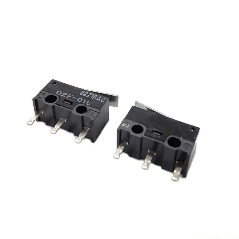 Mouse Microswitch 10Million Clicks 3Pins Japan Dot D2F-01L Limit Switches