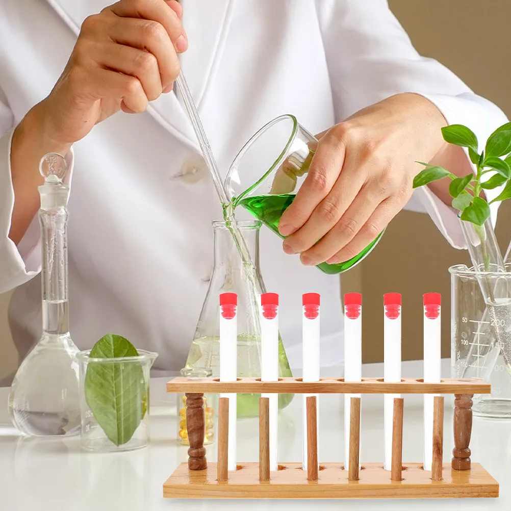 Plastic Test Tube Rack Laboratory Centrifuge Storage Organizer Halloween Christmas New Year Test Tubes Rack Test Tube Organizer