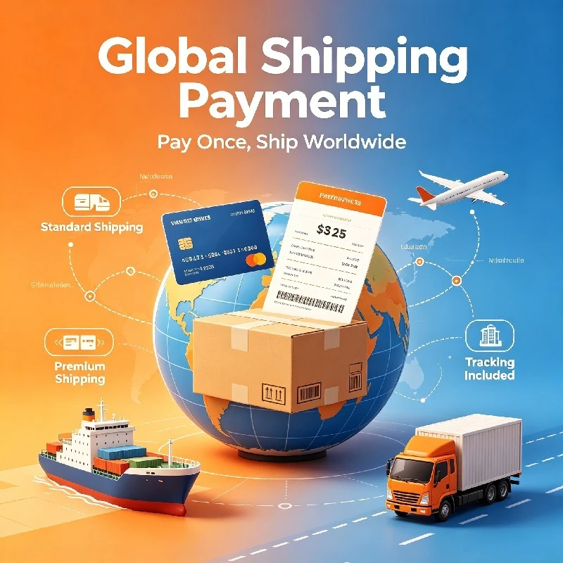 Pay the shipping cost and top up the freight difference.
