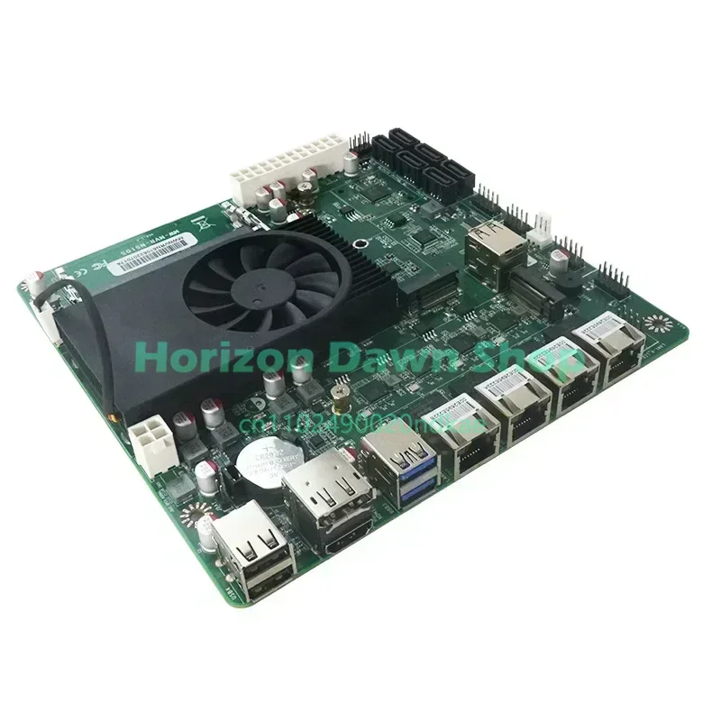 Topton N5105 NAS Mini ITX Industrial Motherboard 17x17CM Soft Routing I226-V B3 2.5Gbps 4*LAN 2*M.2 NVMe 6*SATA3.0 Mainboard PC