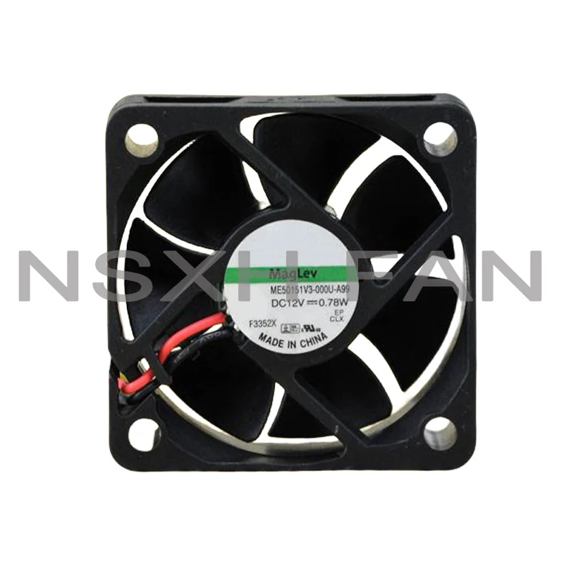 ME5015V3-000U-A99 Ventilador de refrigeração, 12V, 5cm, 5015, Novo