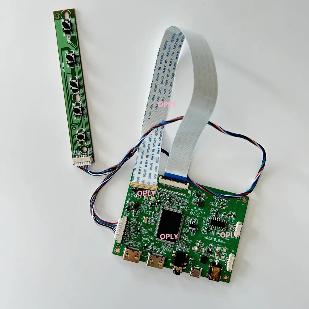 EDP 2 mini HDMI-compatible USB Controller Board 1366X768 LED for B156XTN02.5 B156XTN02.6 B156XTN03.1 B156XTN03.3 B156XTN03.5 DIY