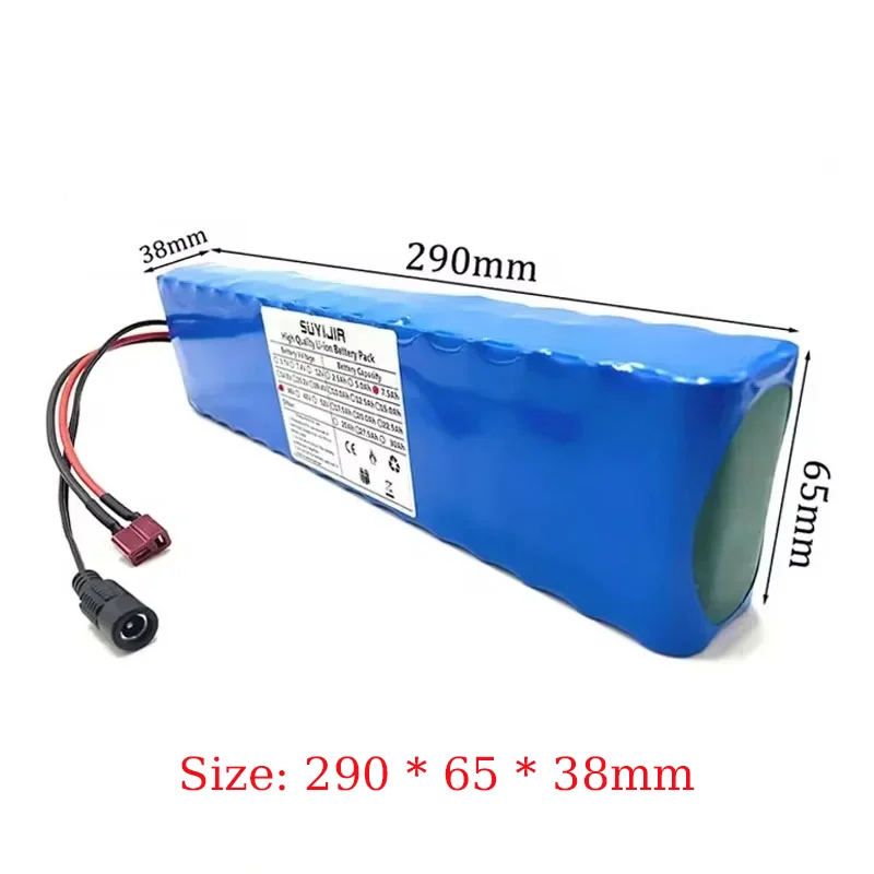 10S3P 36V7.5Ah Electric Scooter Bicycle Battery 18650 Power Battery Pack Suitable for Electric Scooter Bicycle Equipped with BMS