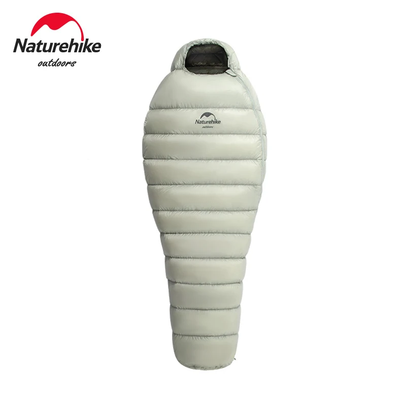 

Naturehike Outdoor Mummy Single Sleeping Bag 90% Goose Down Ultralight Camping Sleeping Bags Warm Winter Hiking Travel