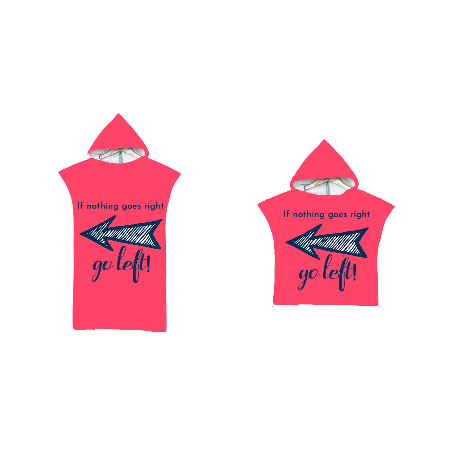 

Funny Encourage Words Arrow Unisex Hooded Poncho Towel, Adult, Kid, Child,Beach,Swim Robe,Holiday, Birthday Gift,Drop Shipping