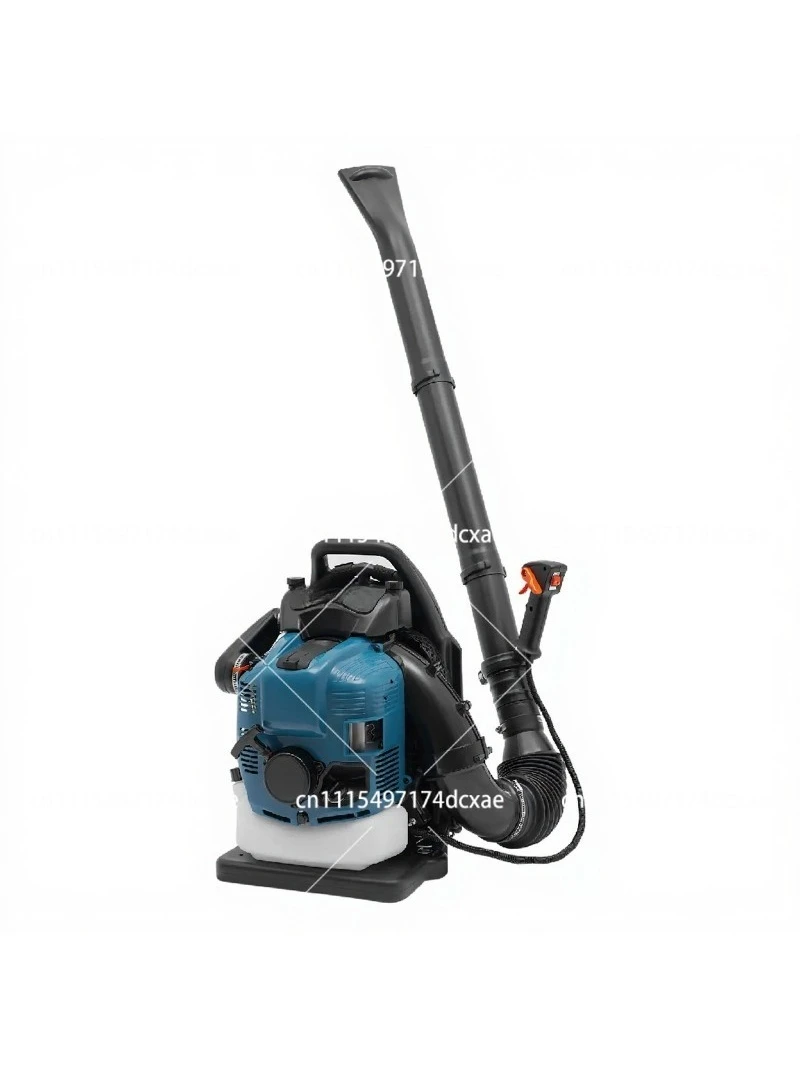 4-Stroke Gas Backpack Leaf Blower 75.6CC 498ft³/s Powerful Blowing 1.9L Fuel Tank Garden Tool