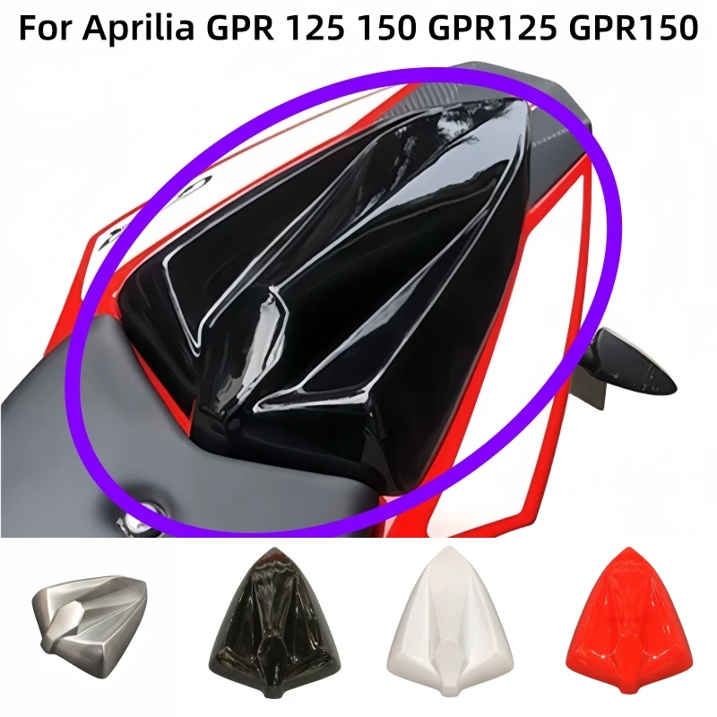 

Motorcycle Rear Hump Rear Tail Cover Single Seat Cover Passenger Seat Fairing For Aprilia GPR 125 150 GPR125 GPR150