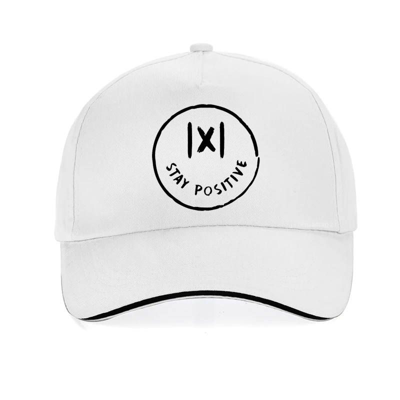 Math Positive X Funny Baseball Cap High Quality Men Women Breathable Summer Hip Hop hat New Dad Hat golf Snapback caps Garros