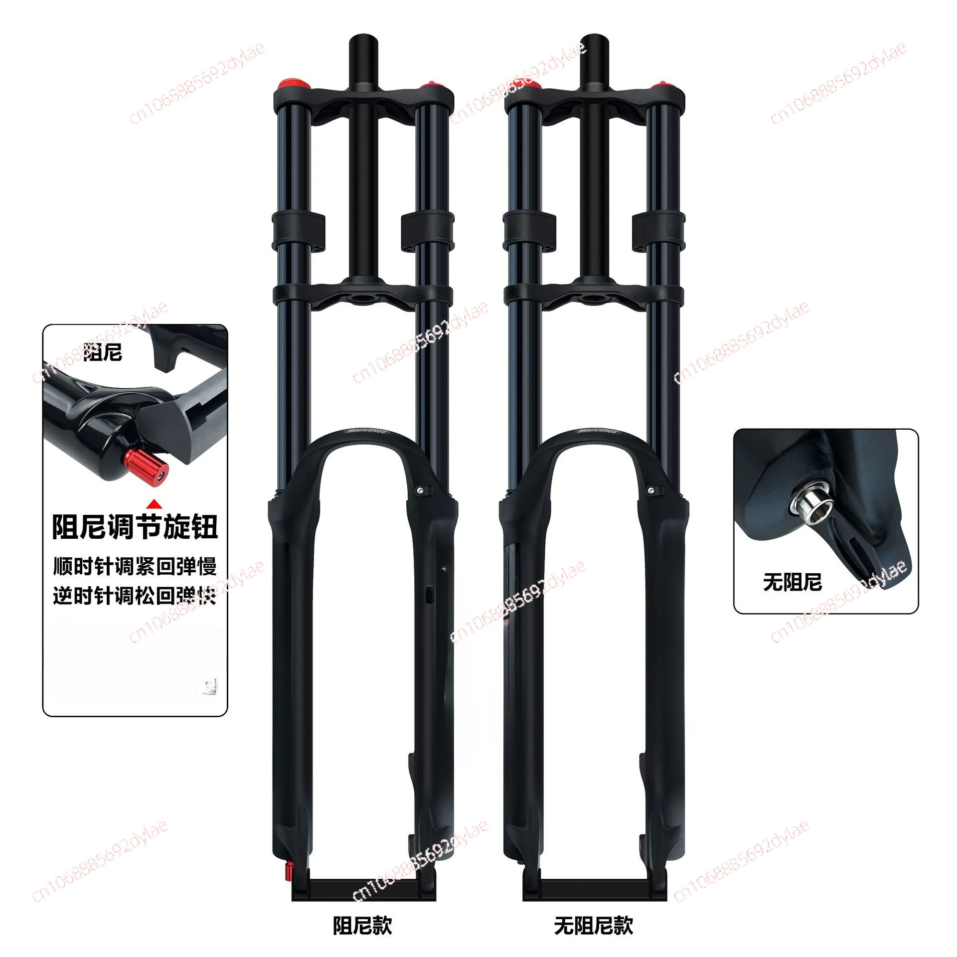 Downhill Bike Fork 26 Bike Fork Suspension Fork Mountain Bike Accessories