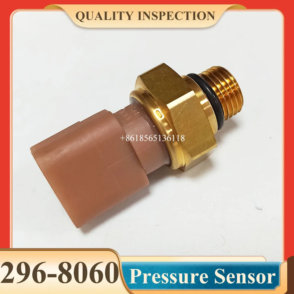 296-8060 2968060 Sensor tekanan minyak untuk 20K 12K 12M 140K 140M 160K 160M Grader C7 C9 C9.3 mesin