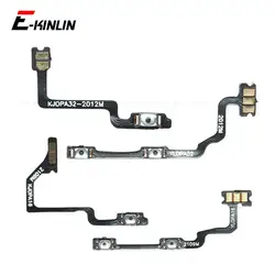 Switch Power ON OFF Key Mute Silent Volume Button Ribbon Flex Cable For OPPO A54 A53s A53 Global A52 A74 Replacement Parts