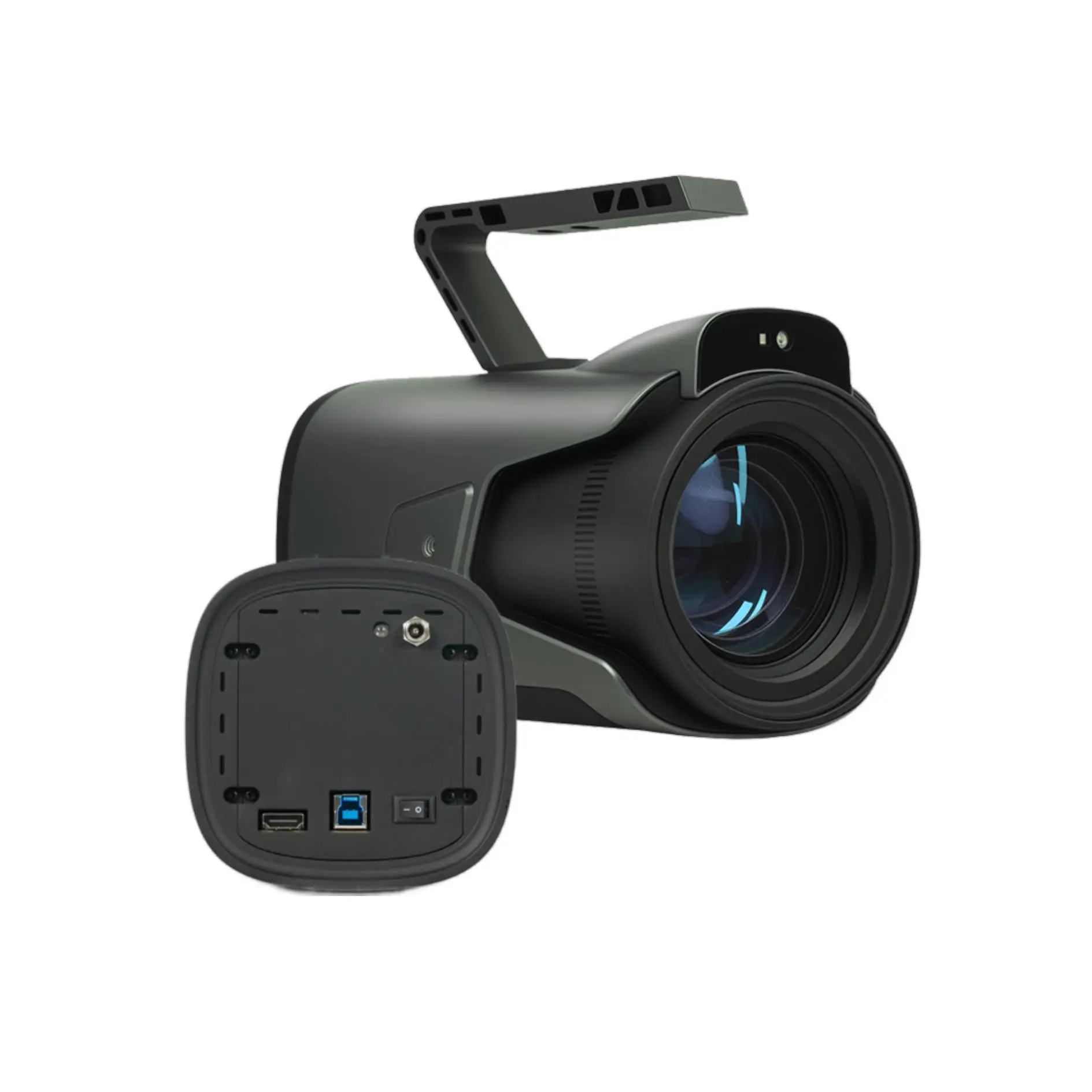 

3x Zoom+16 Digital Zoom PTZ Streaming Camera 4KP60fps Conference Camera with USB3.0 and HDMI Video Output Livestreaming Camera