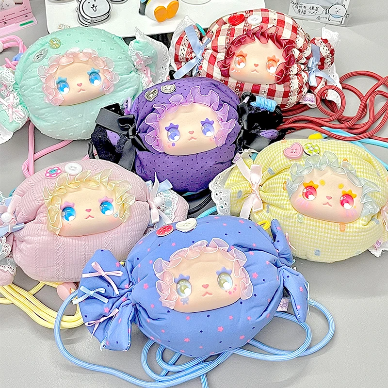 

LOVELY EMMA Candy House Series Blind Box Anime Candy Doll Surprise Bag Emma Vinyl Plush Mystery Box Hanging Bag Blindbox Toys