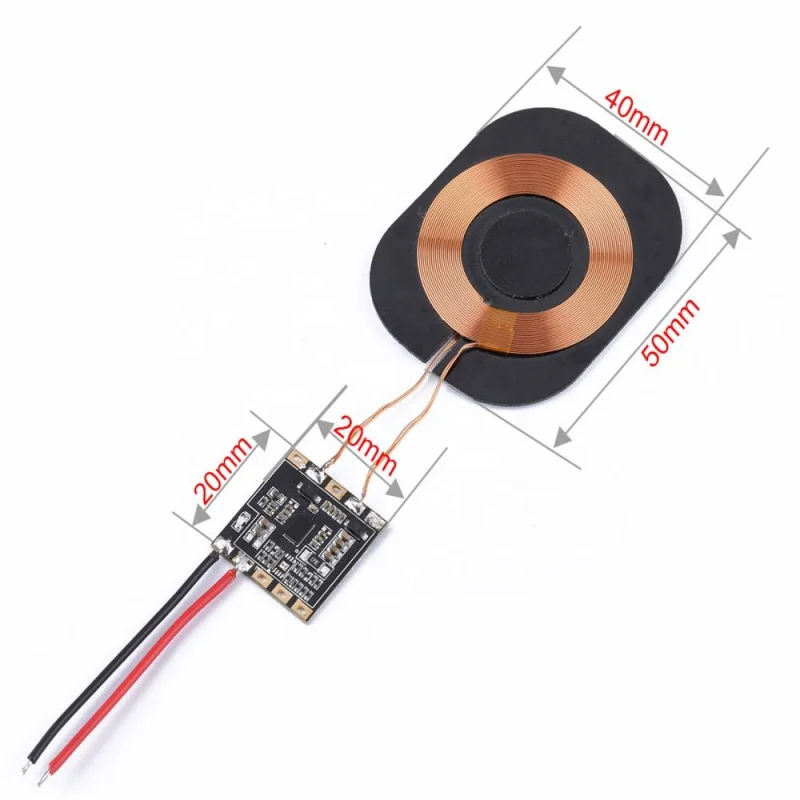 

Custom.15w wireless receiver PCBA 12V/9v 15W power output wireless charging PCBA receiver wireless charging receiver module