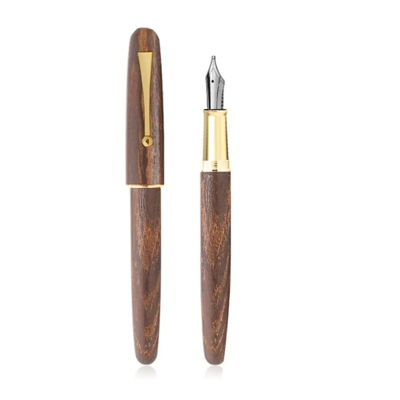 مكدسة سكين طويل بنك الاستثمار القومي Balaoye قلم حبر اليدوية طبقة مزدوجة 3.0/4.0 بنك الاستثمار القومي الكتابة الفاخرة جمع مكتب قلم الخط #6