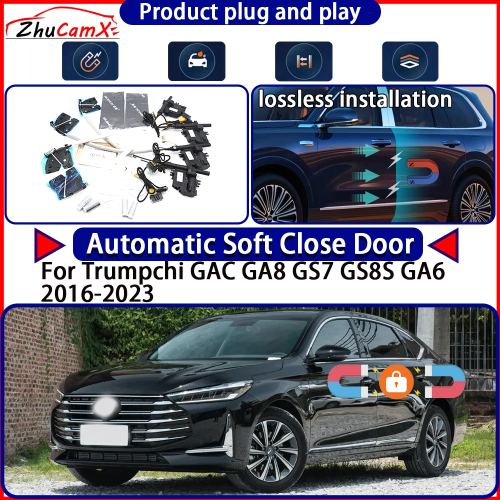 

OEM Electric Door Lock Actuator for Trumpchi GAC GA8 GS7 GS8S GA6 2016-2023 Soft Close Door Kit Power Latch System Auto Door