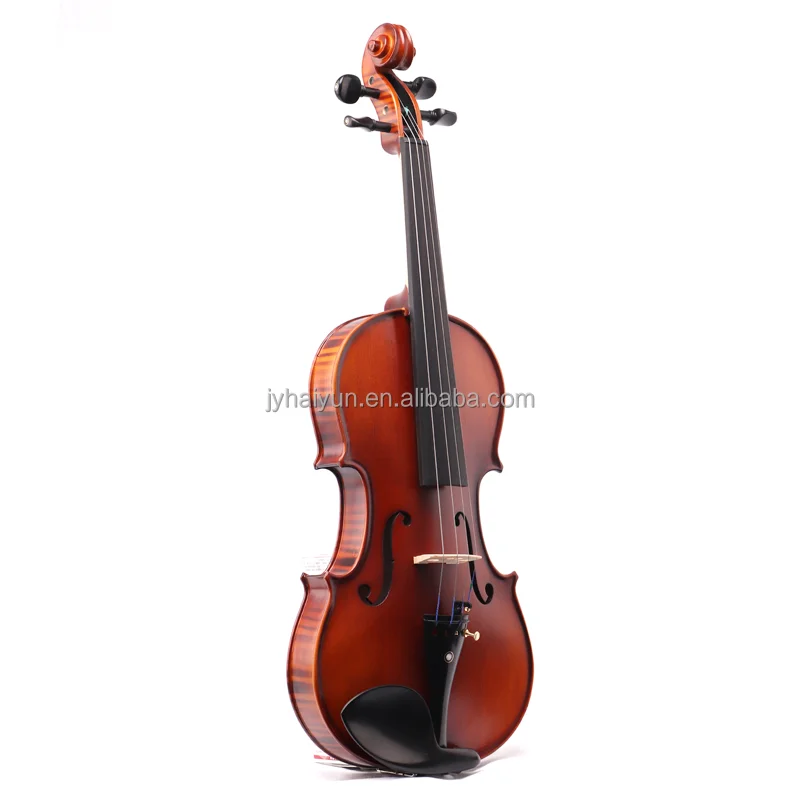 Professional Antique Hand‑carved Maple Violin With Case For Orchestra Performance Grade Examination Home Practice